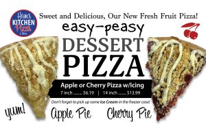 Read more about the article New Dessert Pizza at Ham’s Kitchen