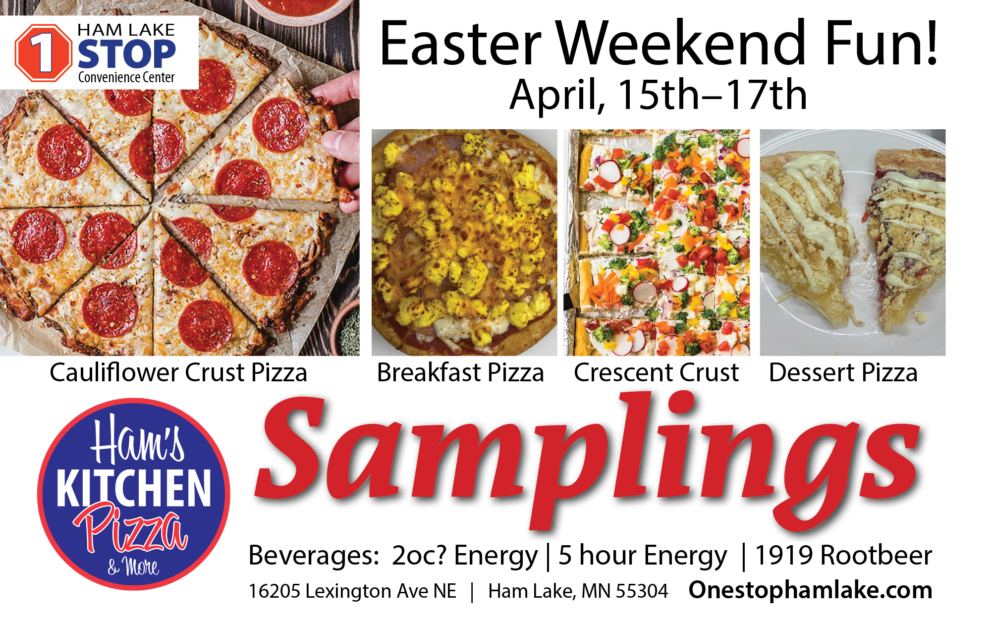 You are currently viewing Ham’s Kitchen Samplings Easter Weekend